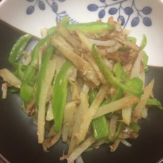 ツナと野菜の炒め物